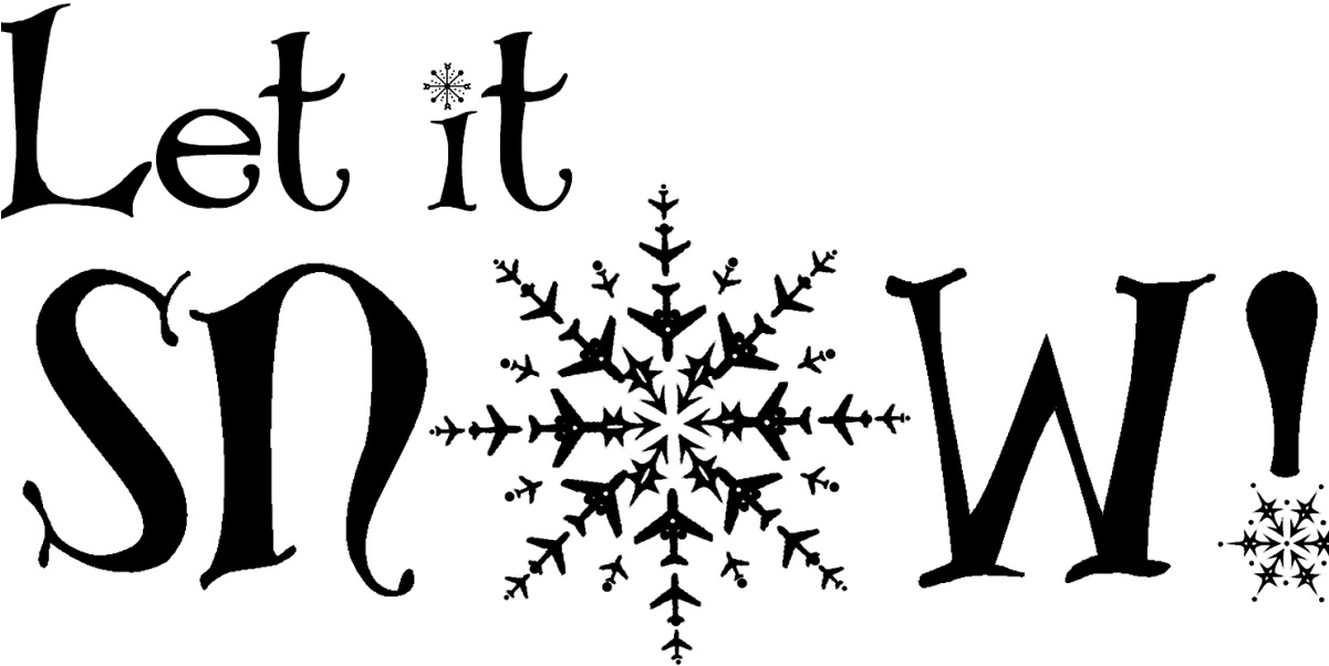Let It Snow Transparent PNG Image