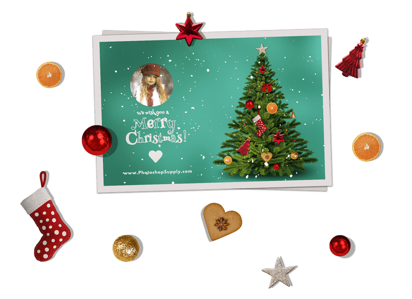 Christmas Landscape Transparent PNG Image