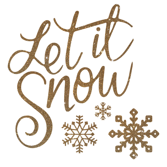 Let It Snow Transparent PNG Image