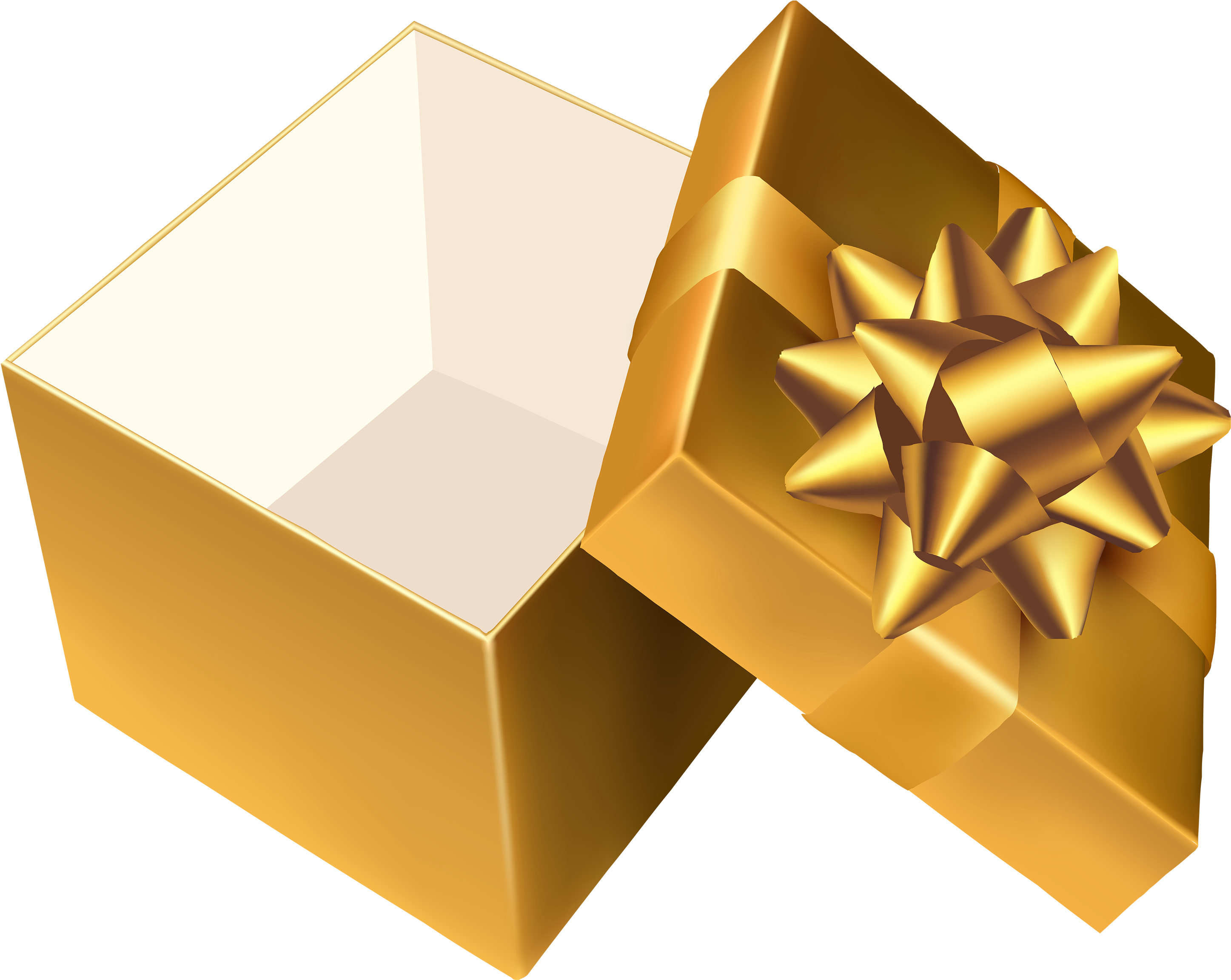 Open Christmas Gift Transparent PNG Image