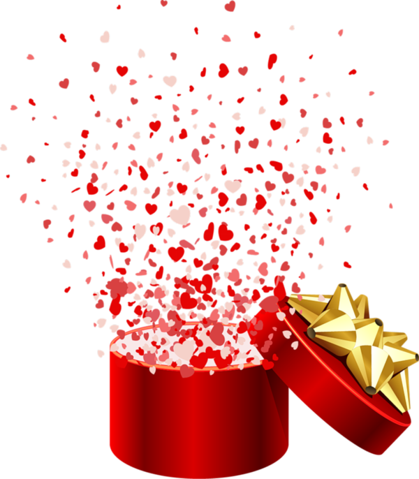 Open Christmas Gift Transparent PNG Image