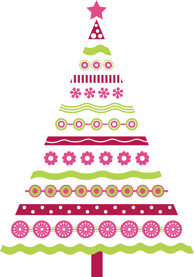 Pink Christmas Ornaments Transparent PNG Image