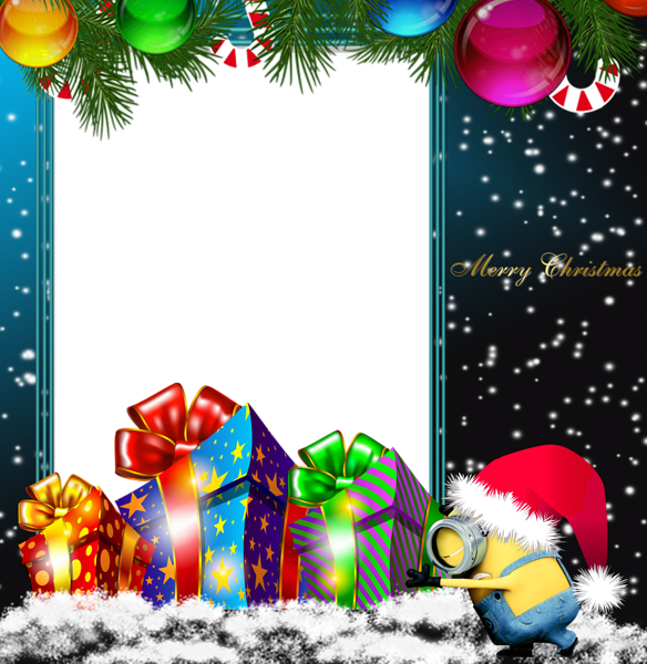 Collage Christmas File Transparent PNG Image