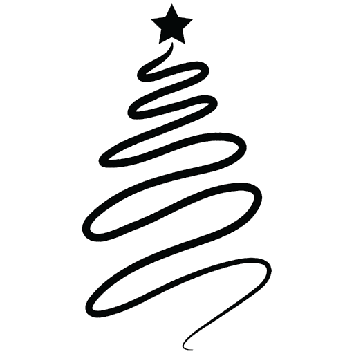Minimalist Christmas Transparent PNG Image