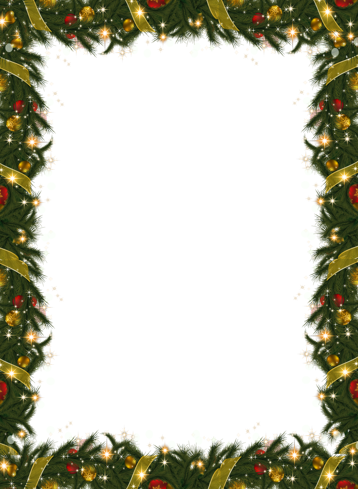 Collage Christmas Transparent PNG Image