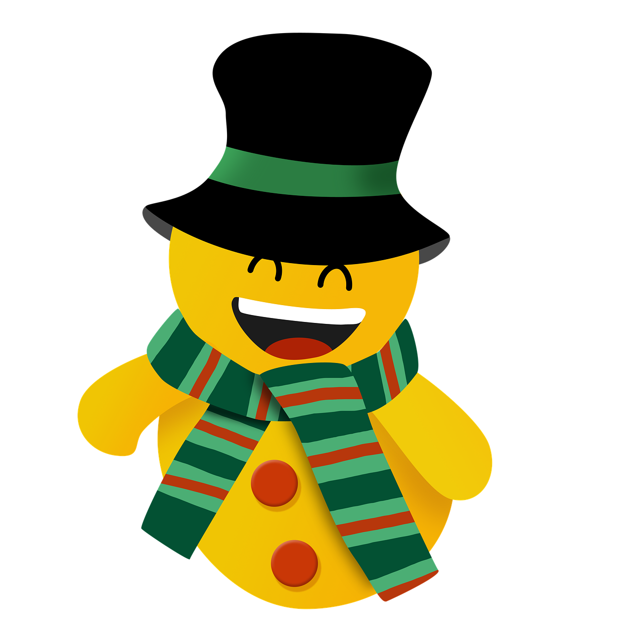 Christmas Emoji Transparent PNG Image