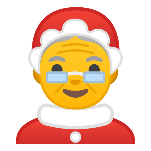 Christmas Emoji Transparent PNG Image