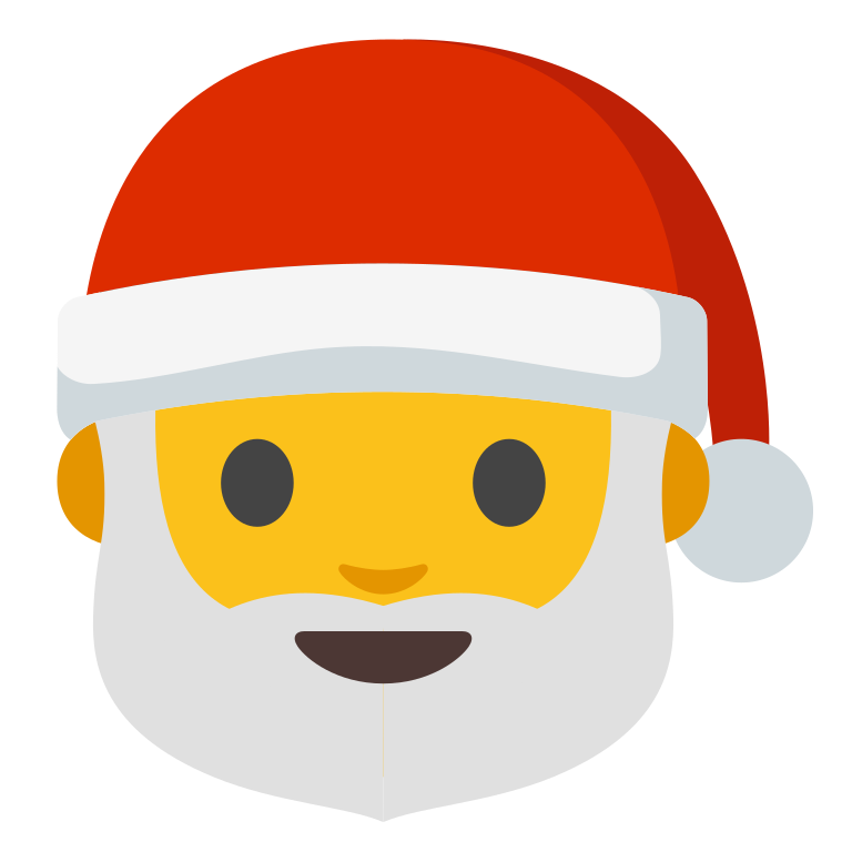 Christmas Emoji Transparent PNG Image