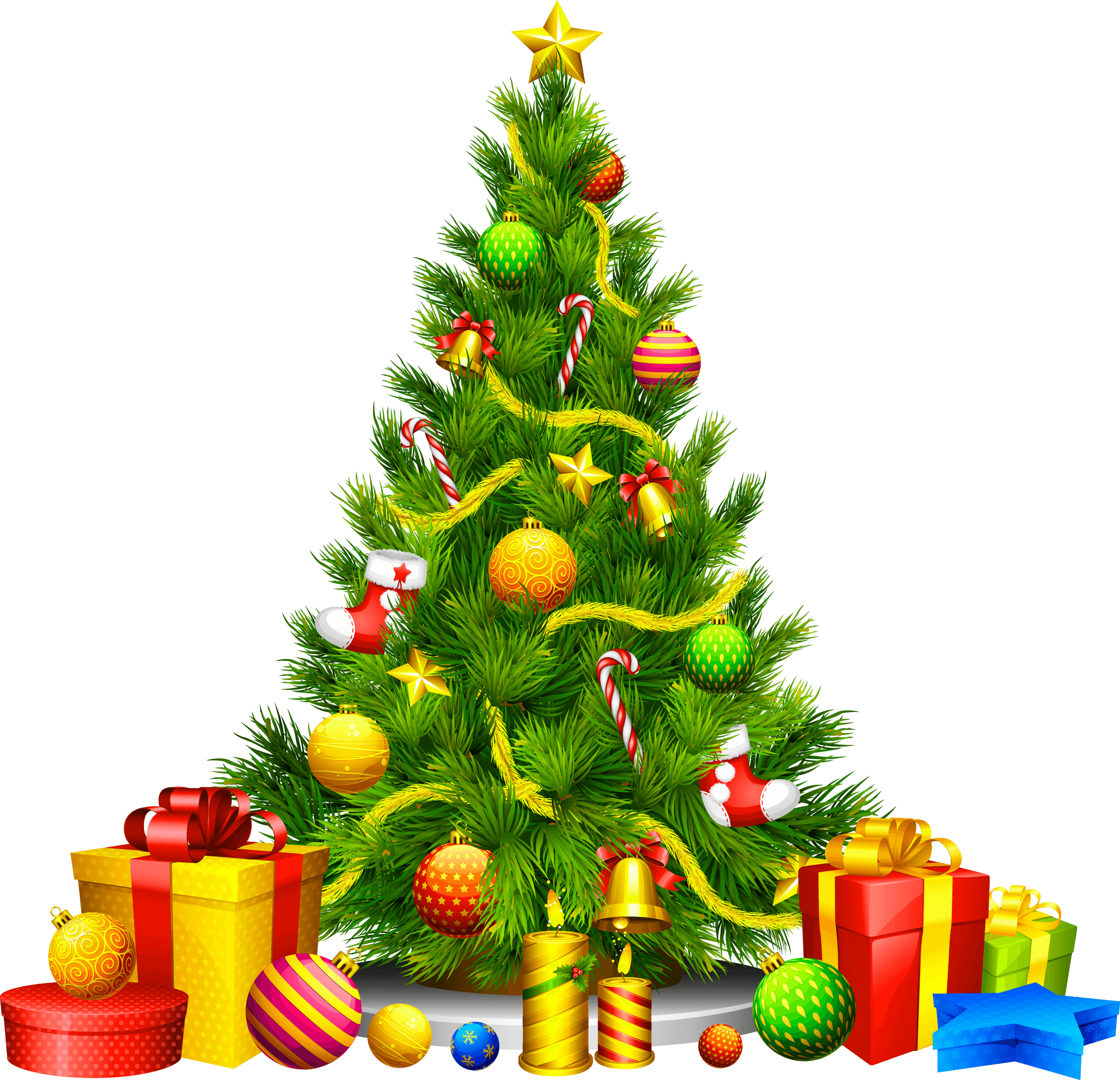 Fir Tree Christmas Transparent PNG Image
