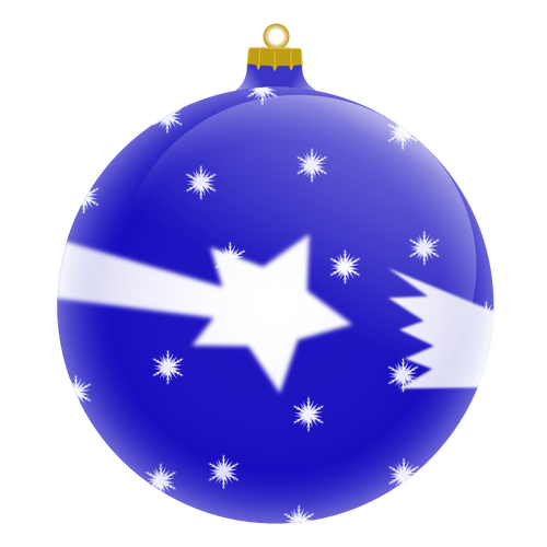 Blue Christmas Transparent PNG Image