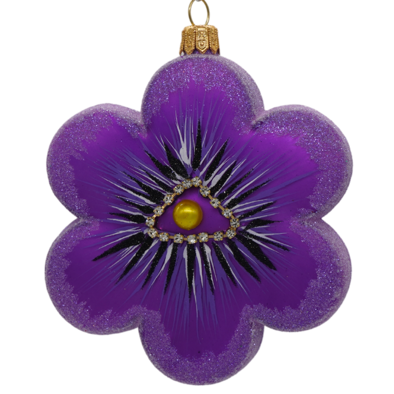 Purple Christmas Ornaments Transparent PNG Image