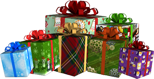 Green Christmas Gift Transparent PNG Image