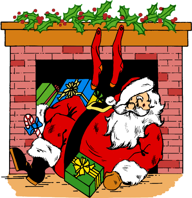 Fireplace Christmas Transparent PNG Image
