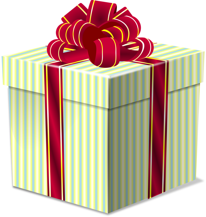 Green Christmas Gift Transparent PNG Image