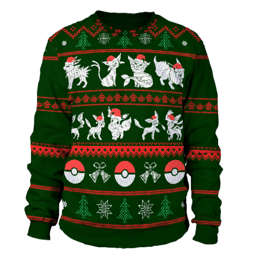 Green Christmas Jumper Transparent PNG Image