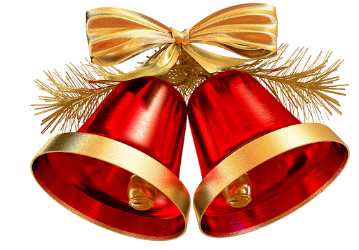 Real Christmas Bell Transparent PNG Image