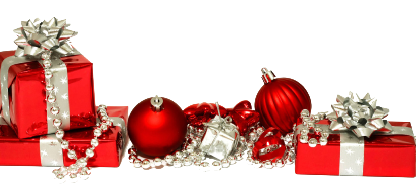 Christmas Red Bauble Transparent PNG Image