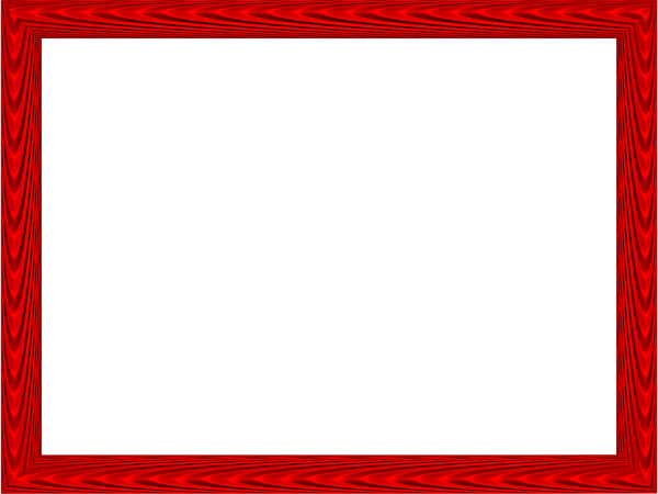 Frame Christmas Red Transparent PNG Image