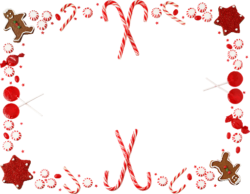 Frame Christmas Red Transparent PNG Image