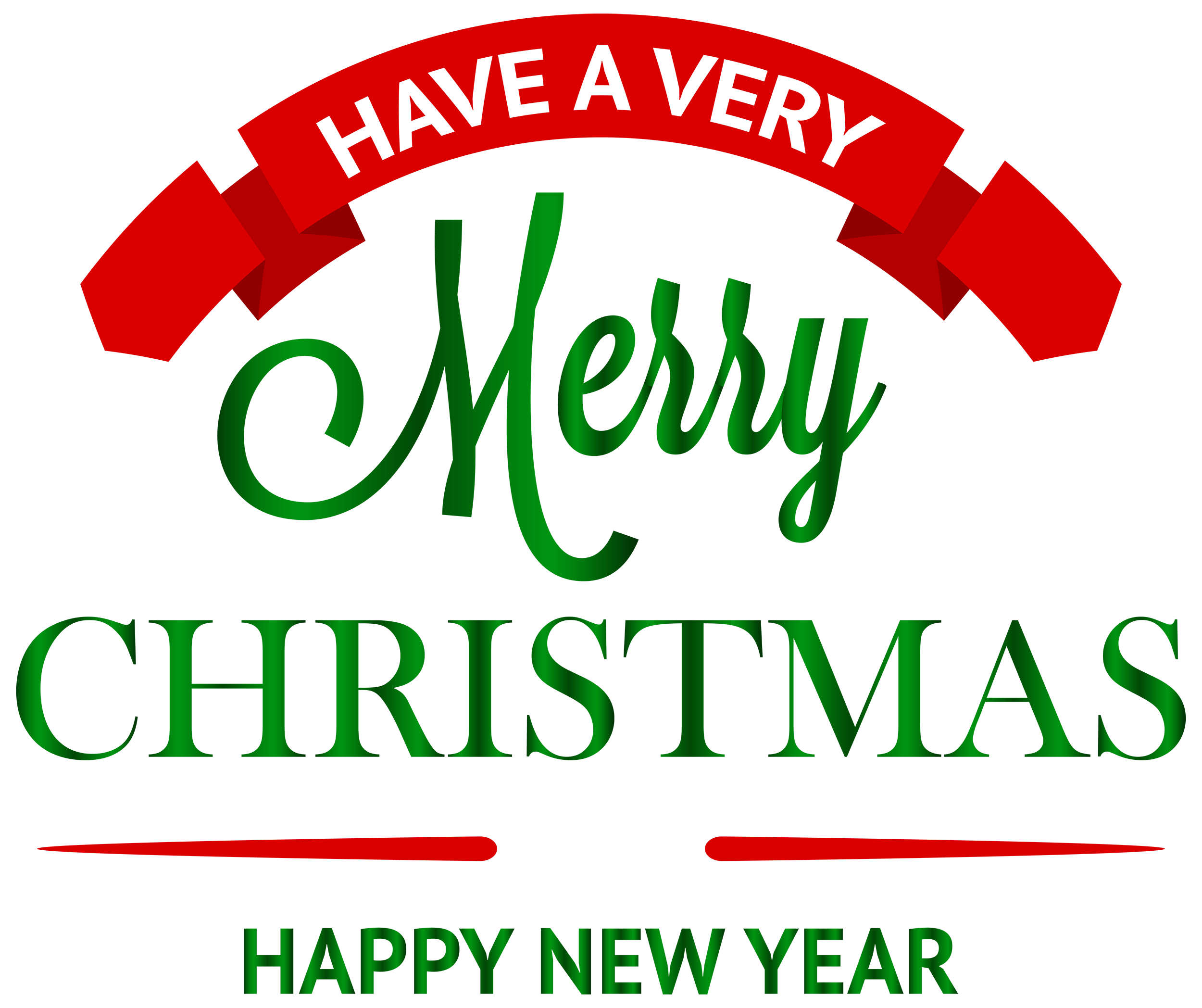 Christmas Year Transparent PNG Image