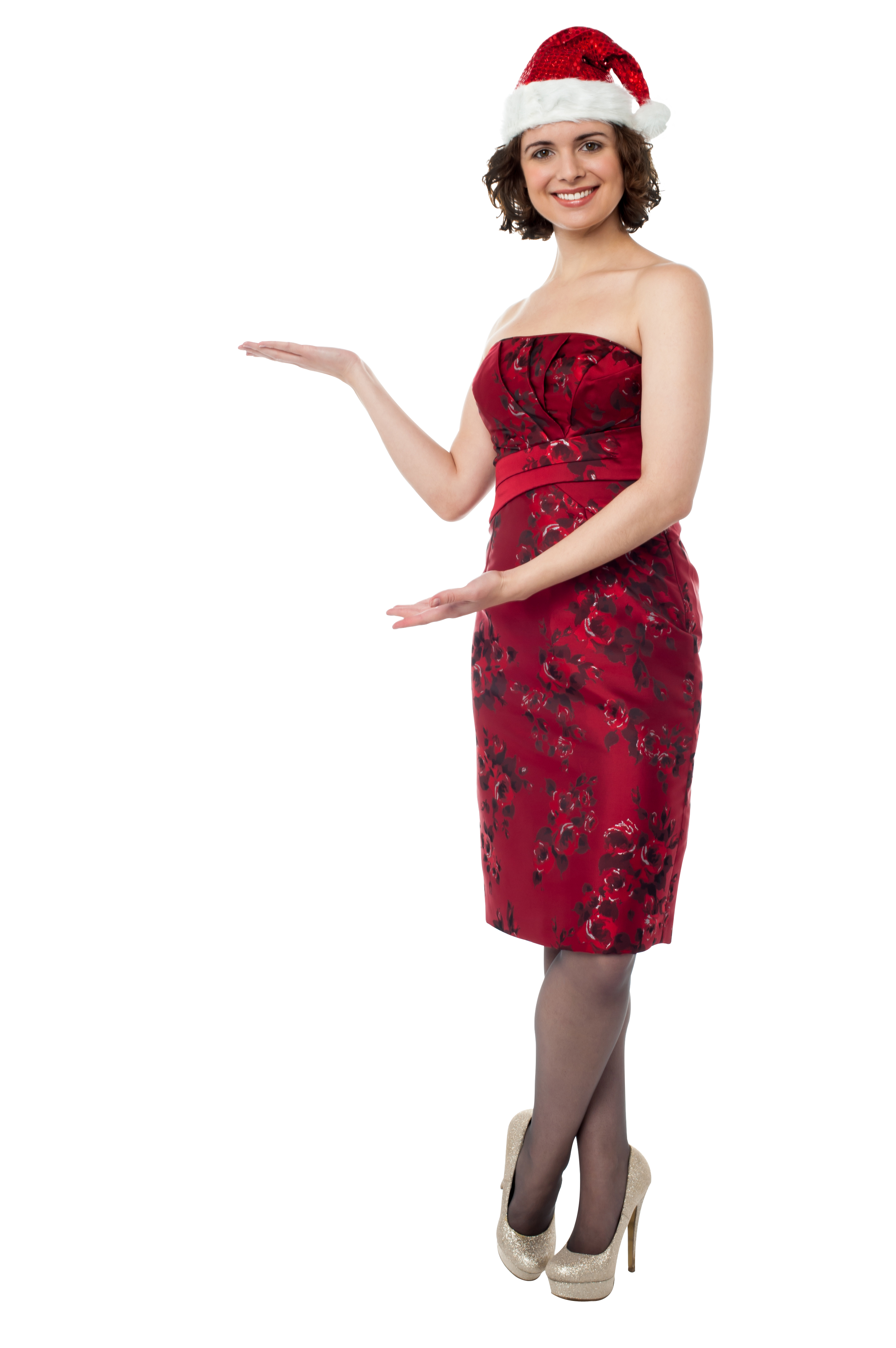 Girl Christmas Transparent PNG Image
