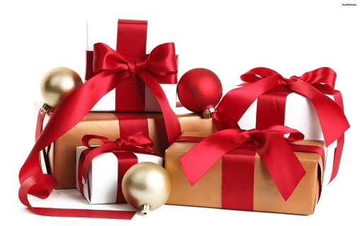 Gift Christmas Red Transparent PNG Image
