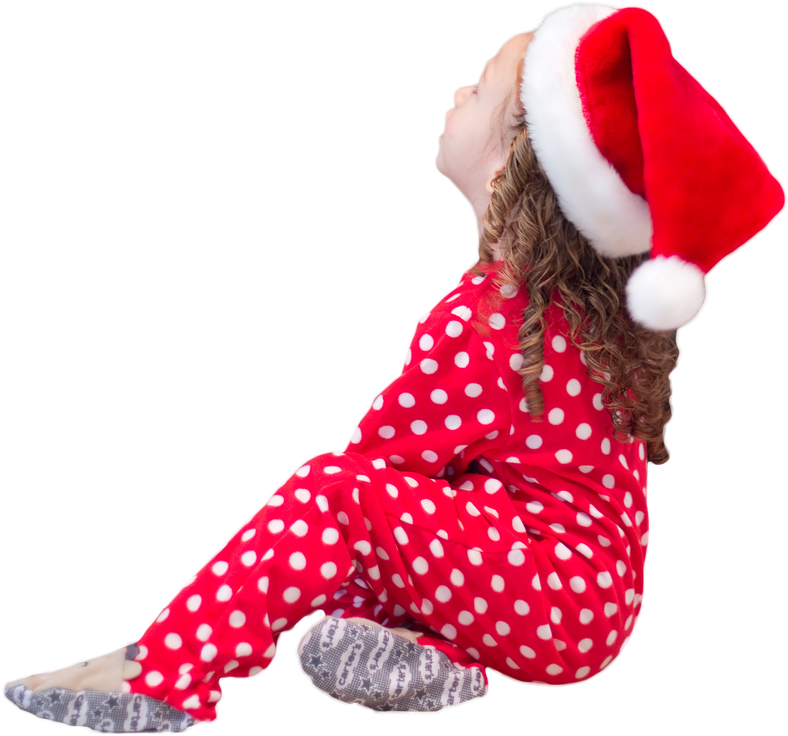 Girl Christmas Transparent PNG Image