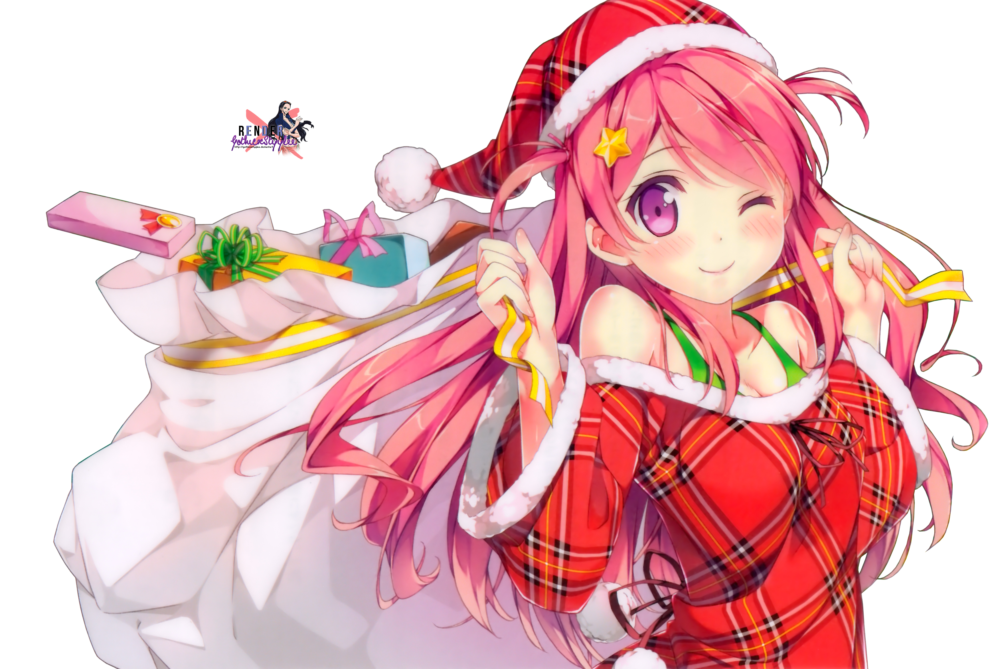 Girl Christmas Transparent PNG Image