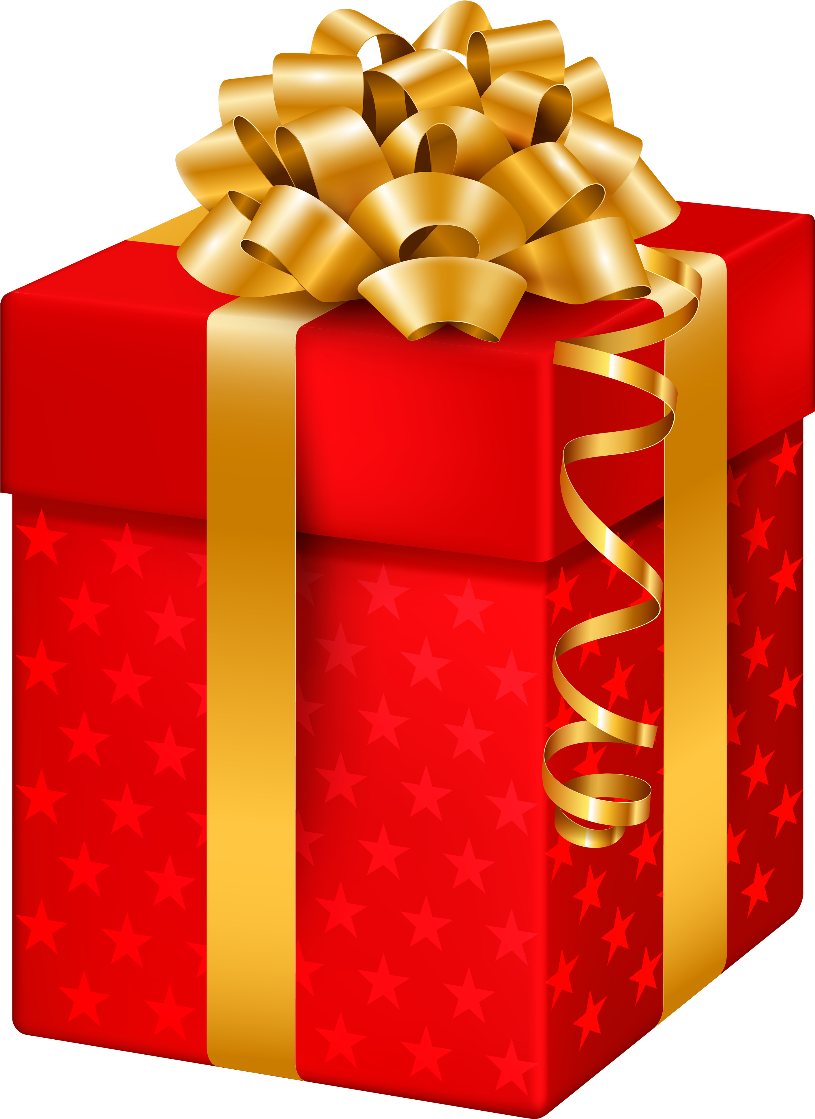 Gift Christmas Red Transparent PNG Image