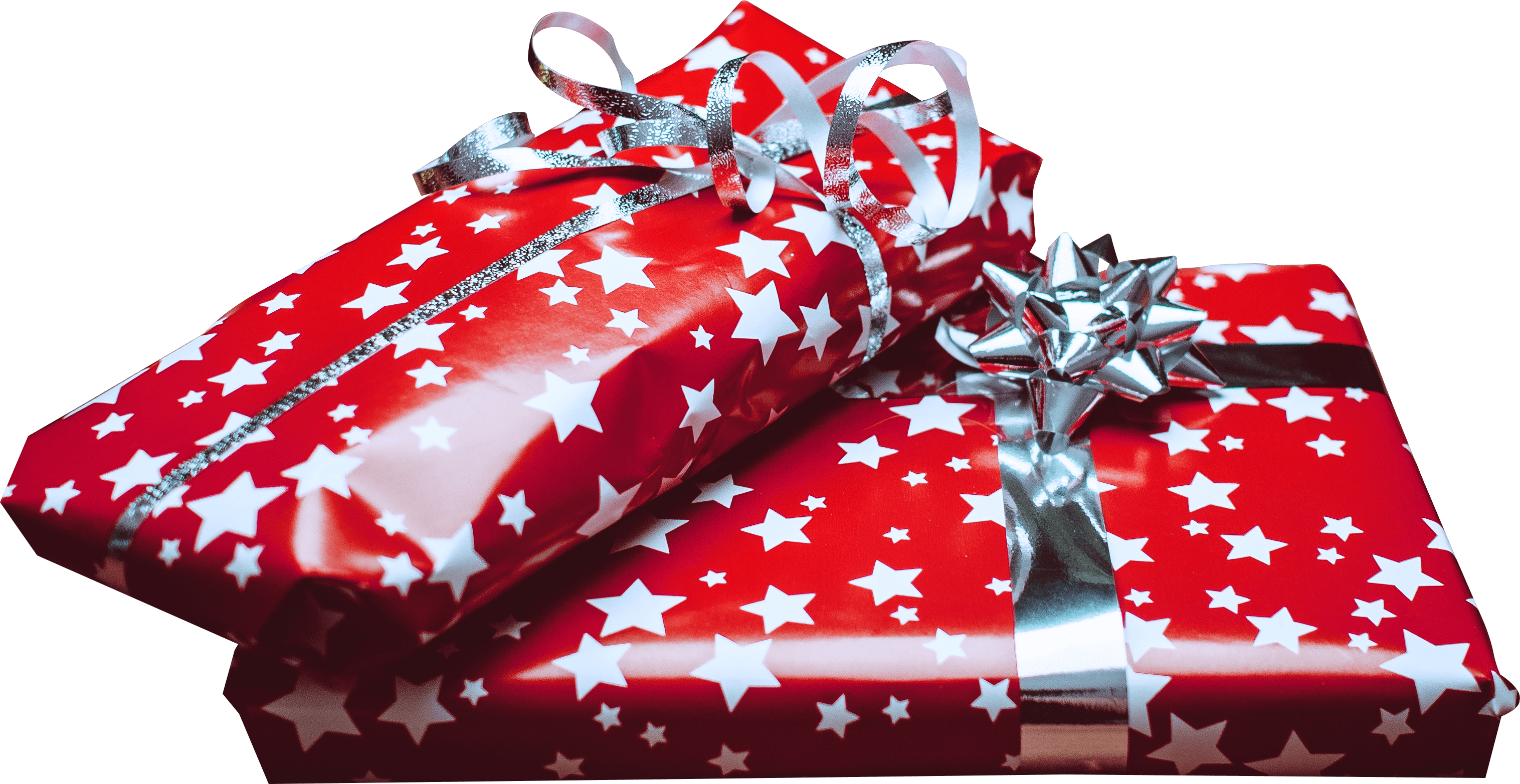 Gift Christmas Red Transparent PNG Image