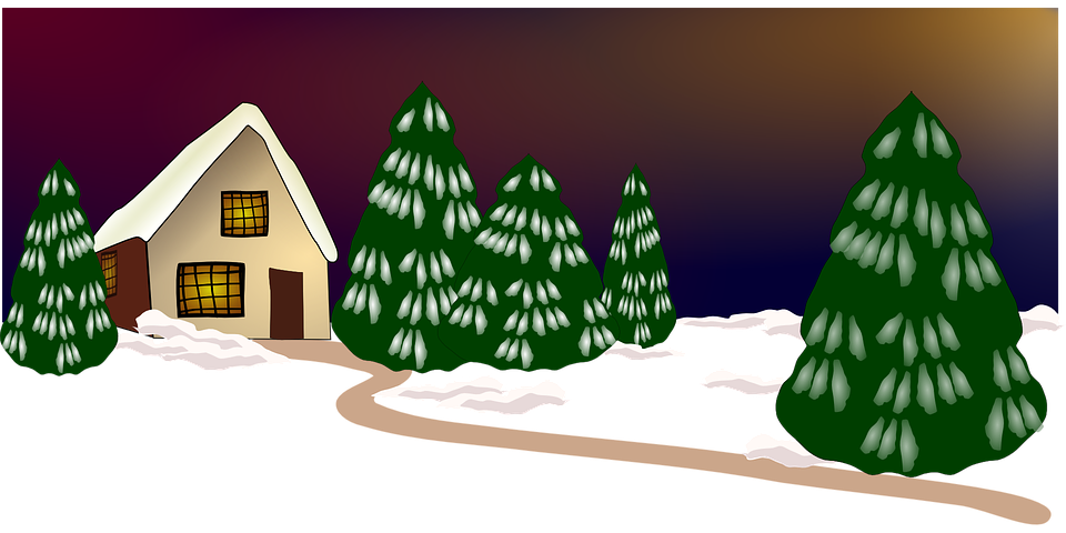 Christmas Night Transparent PNG Image