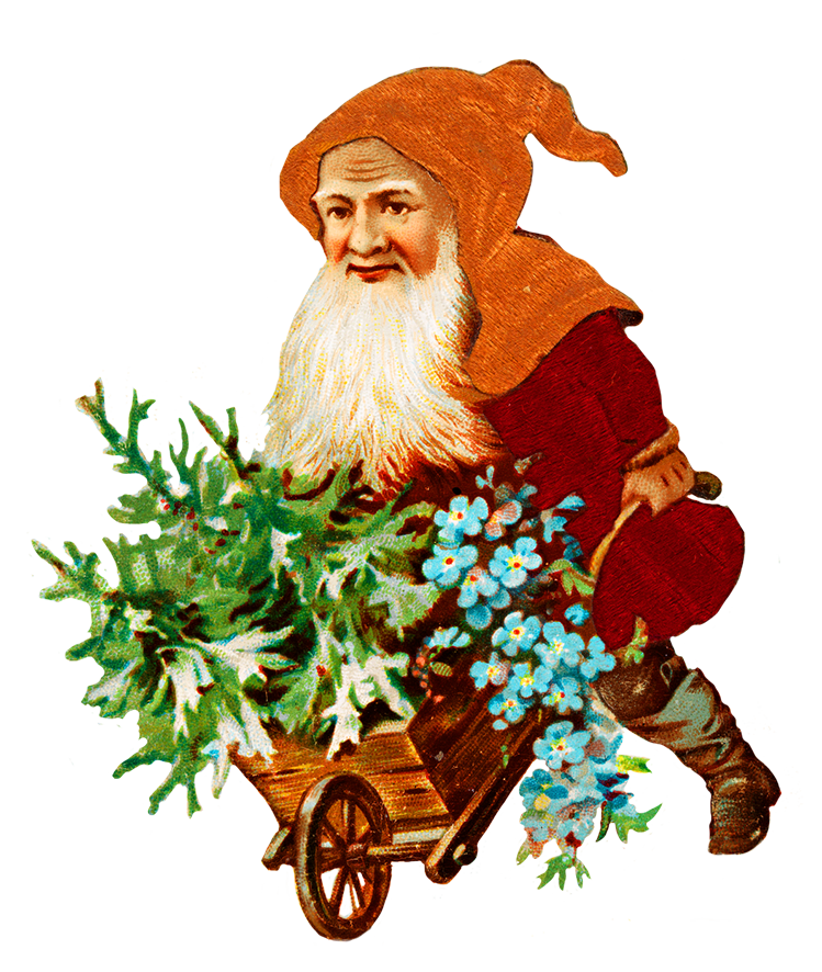 Old Christmas Fashioned Transparent PNG Image