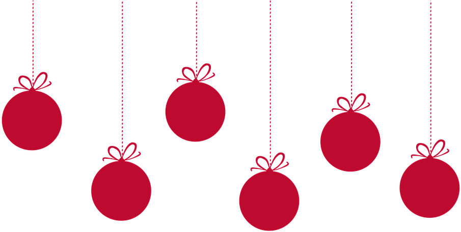 Christmas Ornaments Hanging Transparent PNG Image
