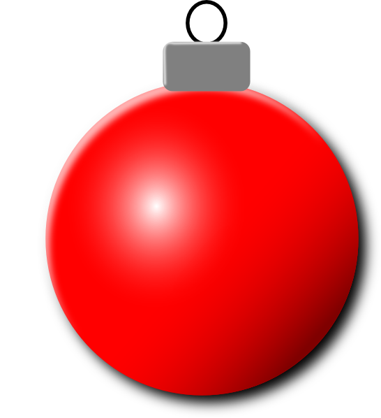 Ornaments Christmas Red Transparent PNG Image