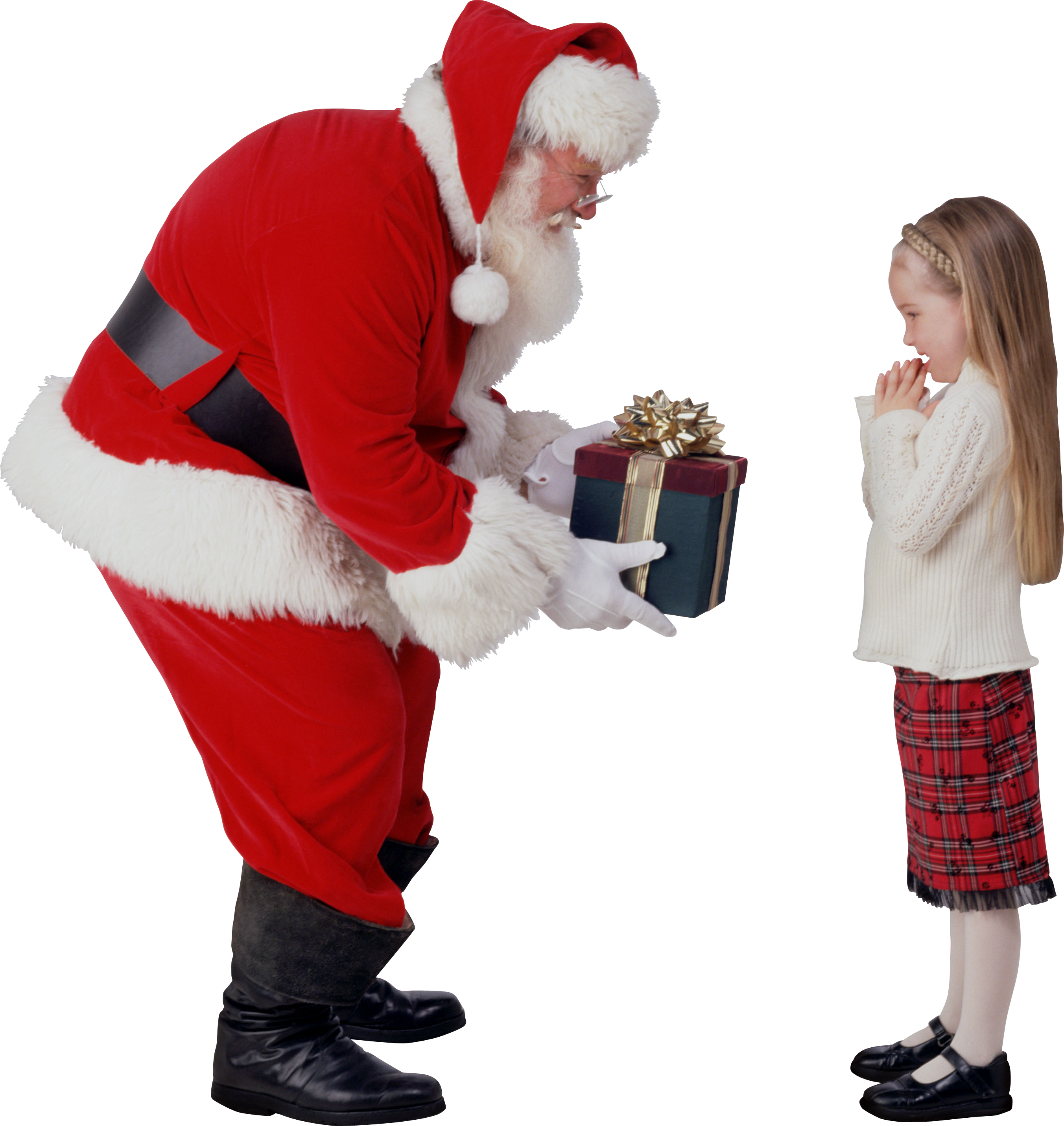 Girl Christmas Transparent PNG Image