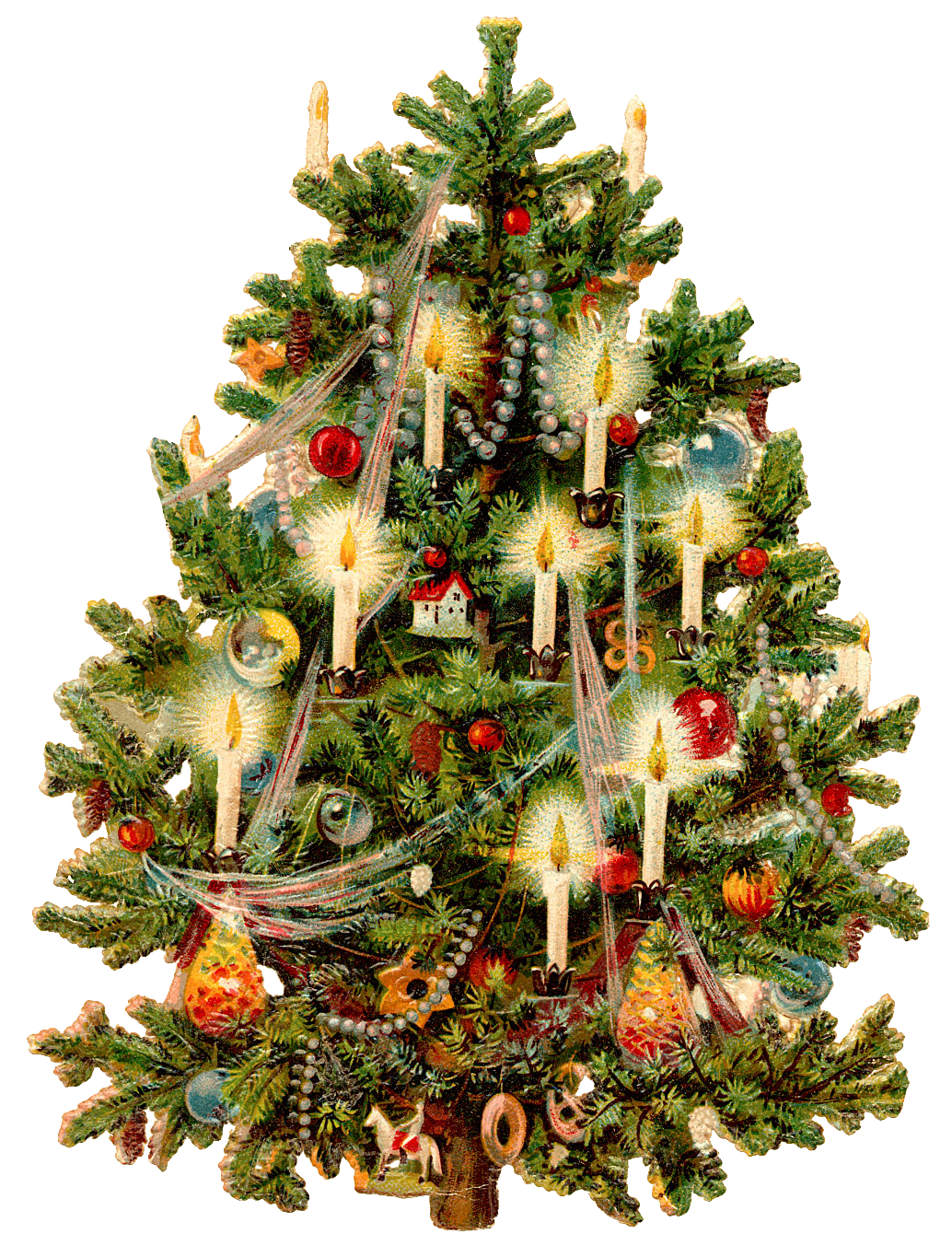 Old Christmas Fashioned Transparent PNG Image