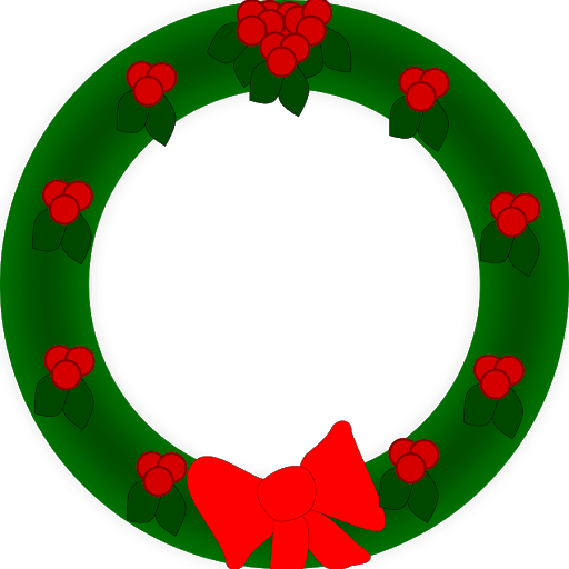 Frame Round Christmas Transparent PNG Image