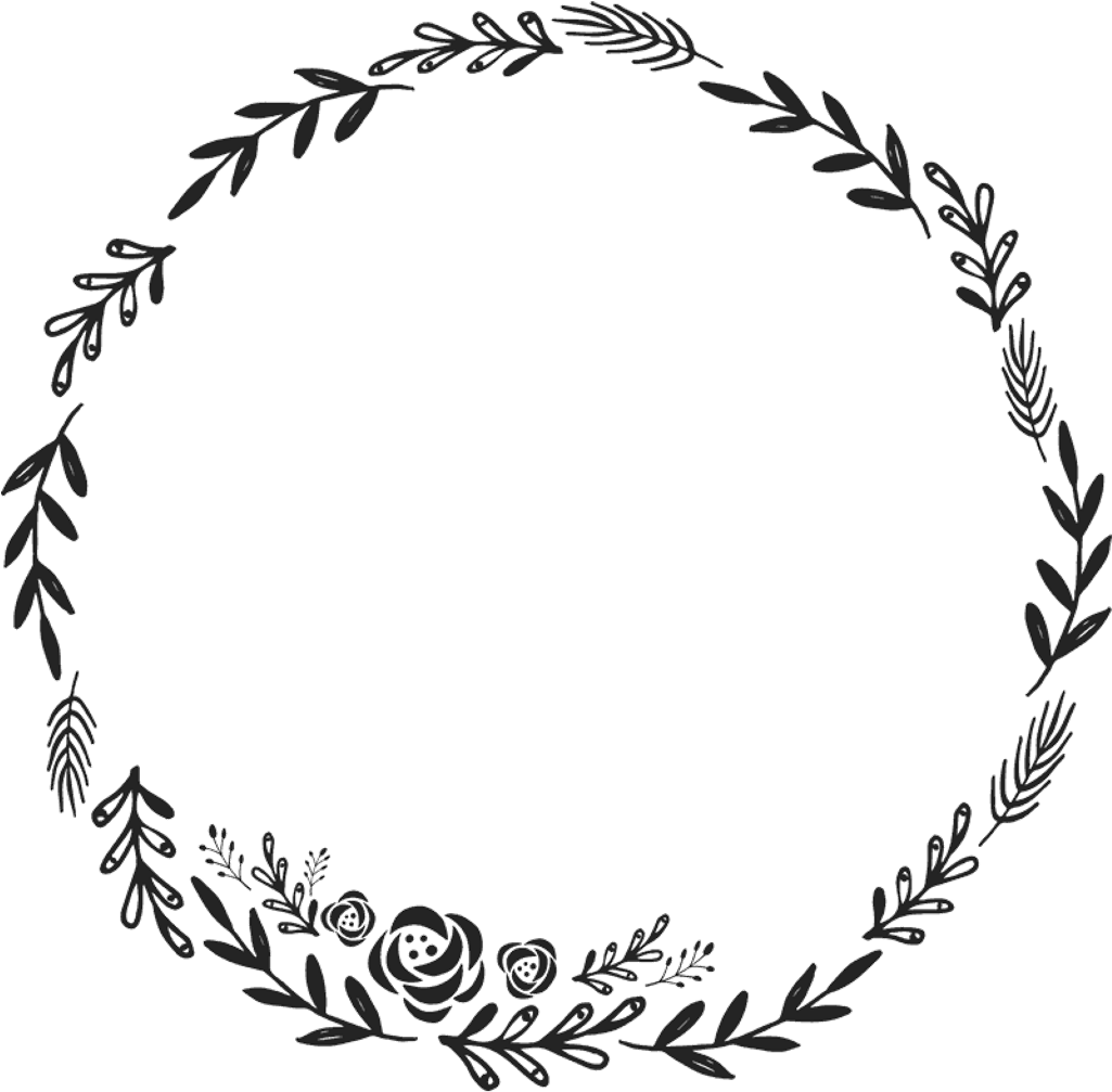 Frame Round Christmas Transparent PNG Image