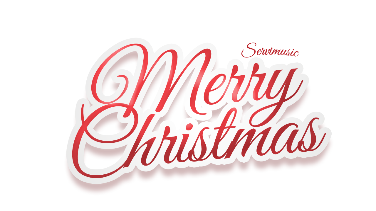 Text Christmas Happy Transparent PNG Image