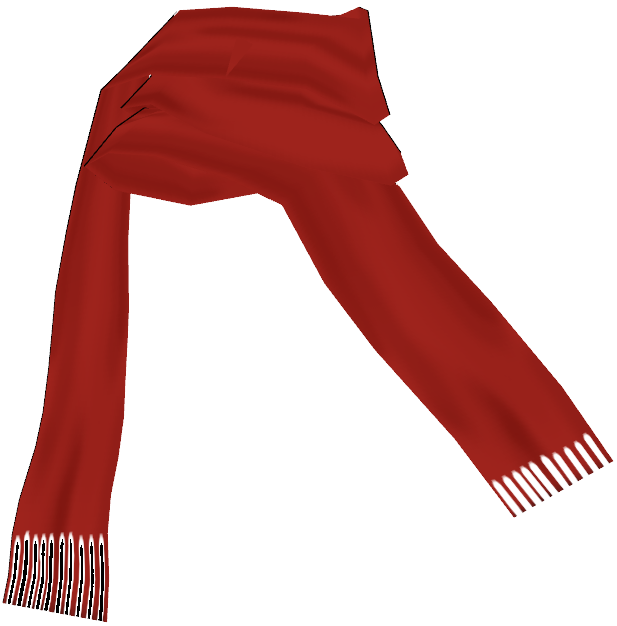 Christmas Scarf Transparent PNG Image