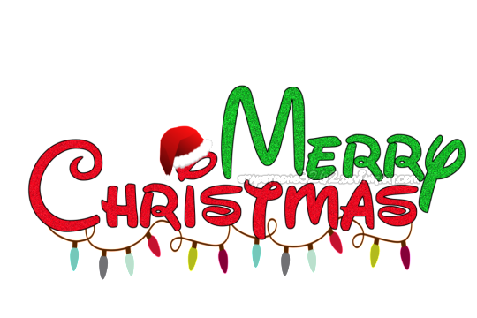 Text Christmas Happy Transparent PNG Image