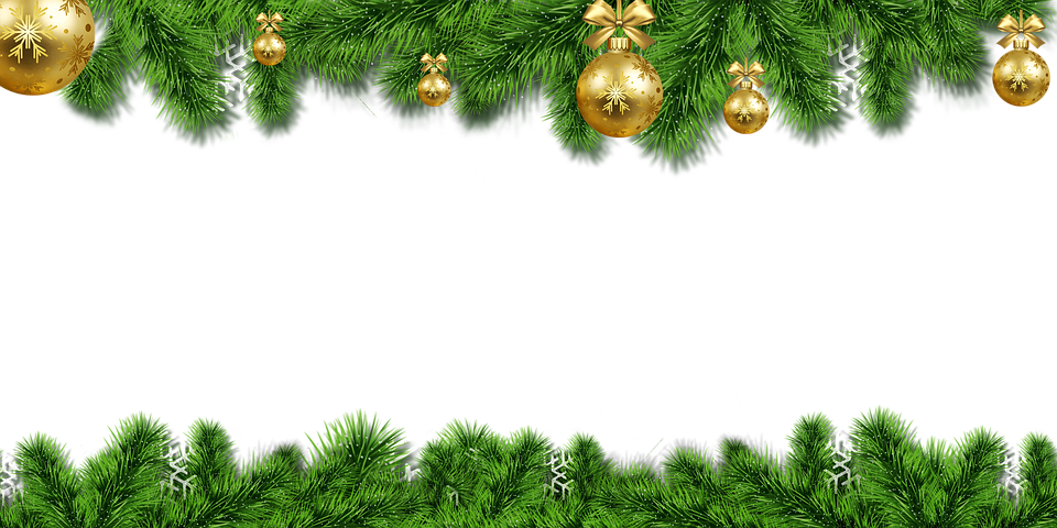 Frame Christmas Ornaments Transparent PNG Image