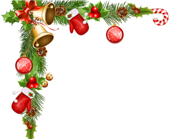 Frame Christmas Ornaments Transparent PNG Image