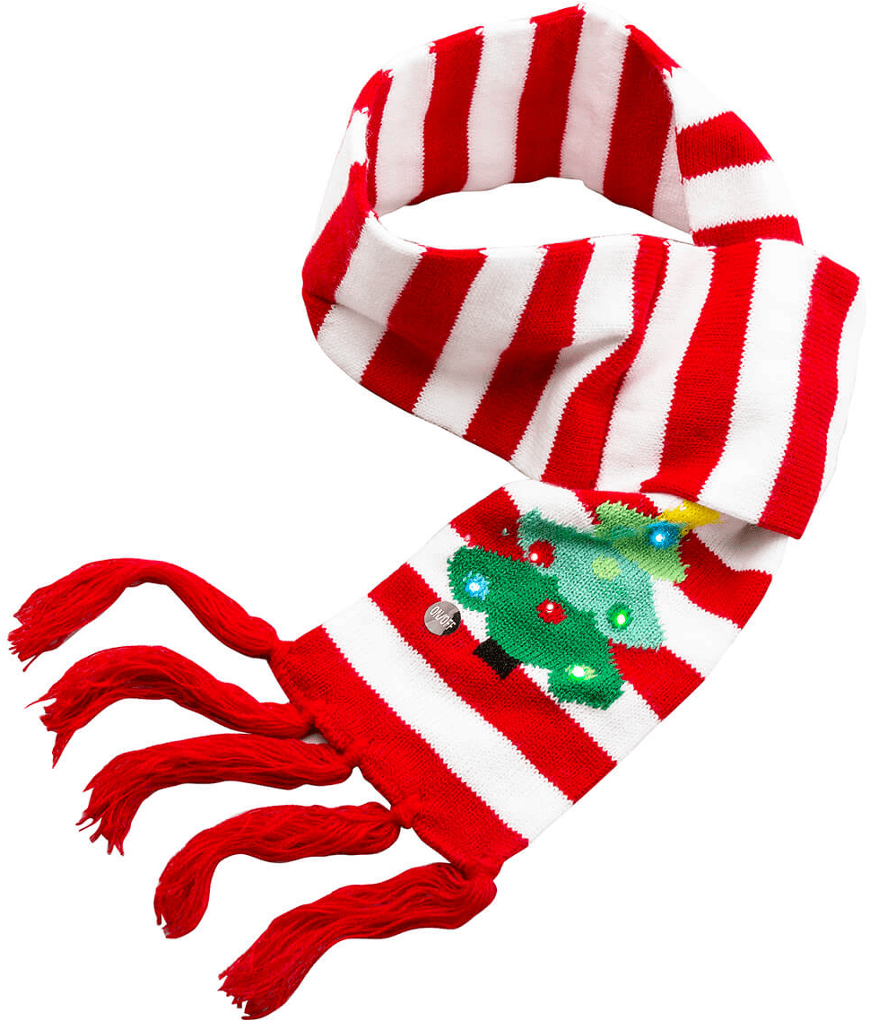 Christmas Scarf Transparent PNG Image