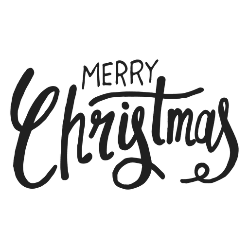 Text Christmas Happy Transparent PNG Image
