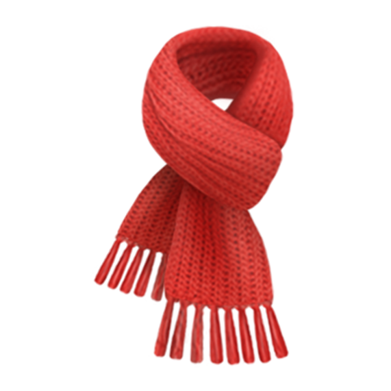 Christmas Scarf Transparent PNG Image
