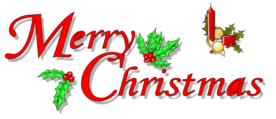 Text Christmas Happy Transparent PNG Image