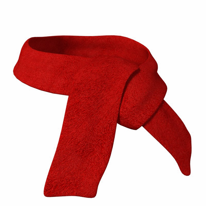 Christmas Scarf Transparent PNG Image