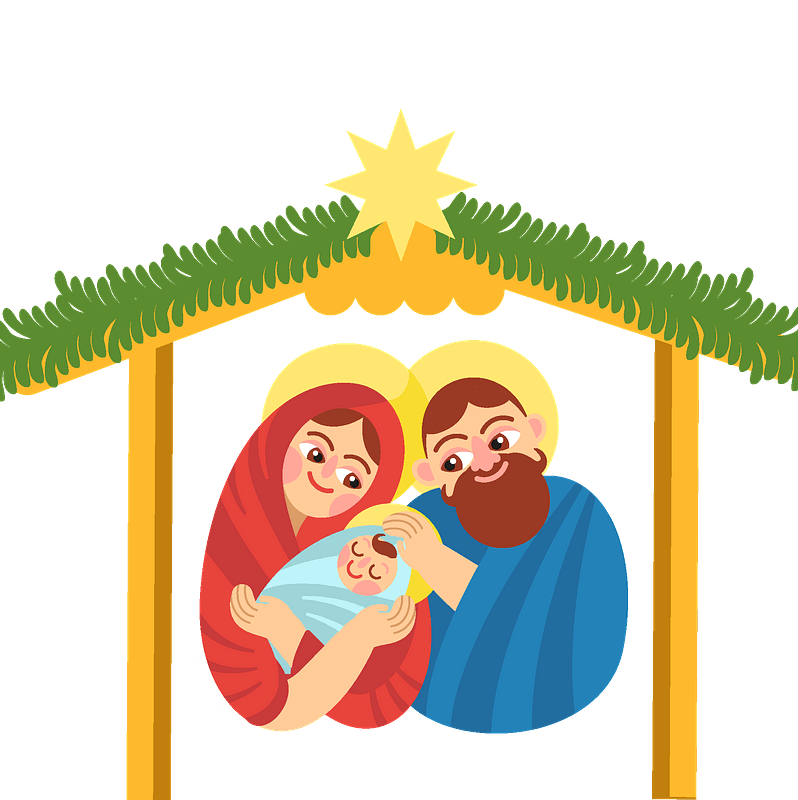 Nativity Christmas Jesus Transparent PNG Image
