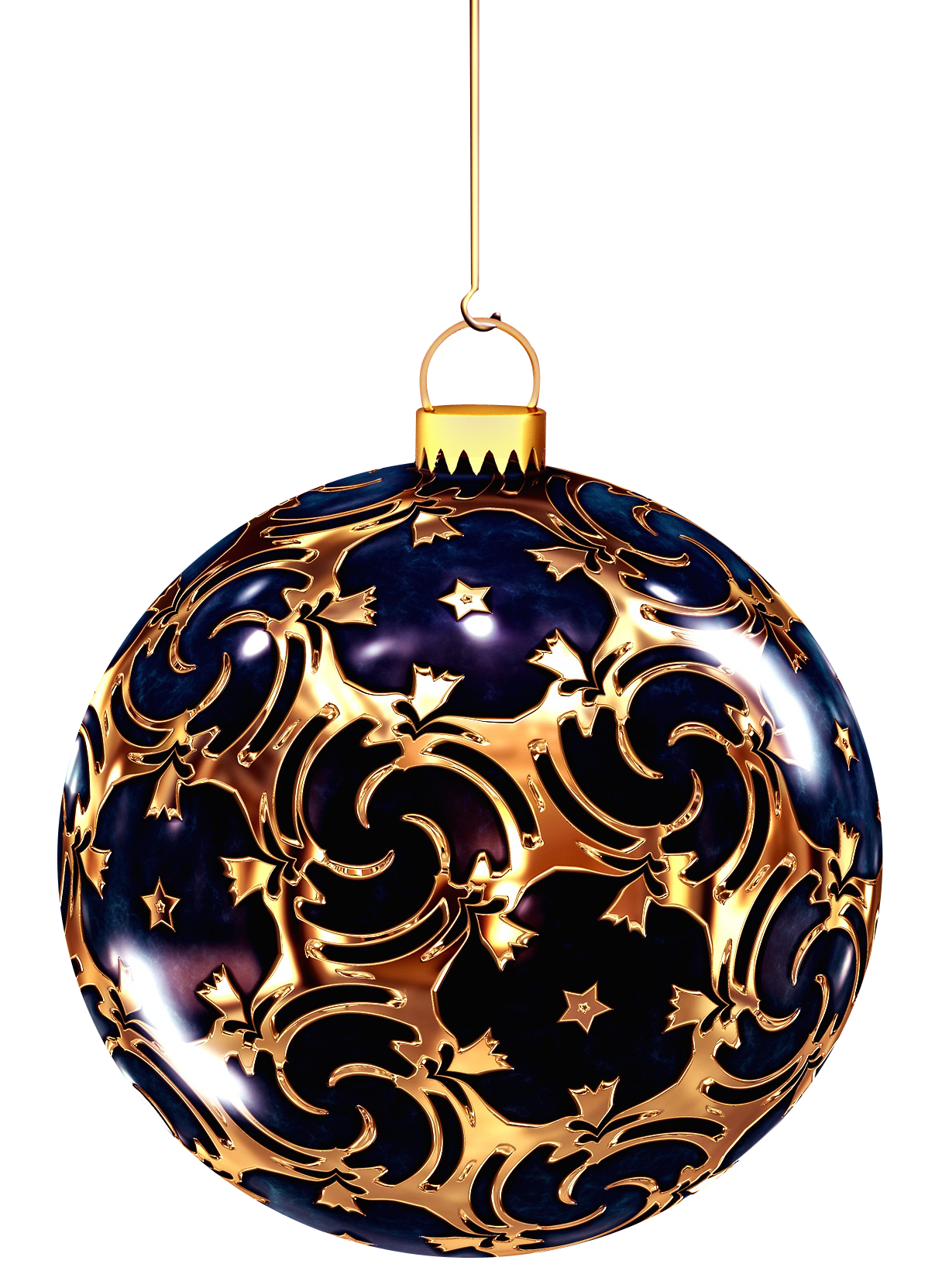 Christmas Colorful Bauble Transparent PNG Image